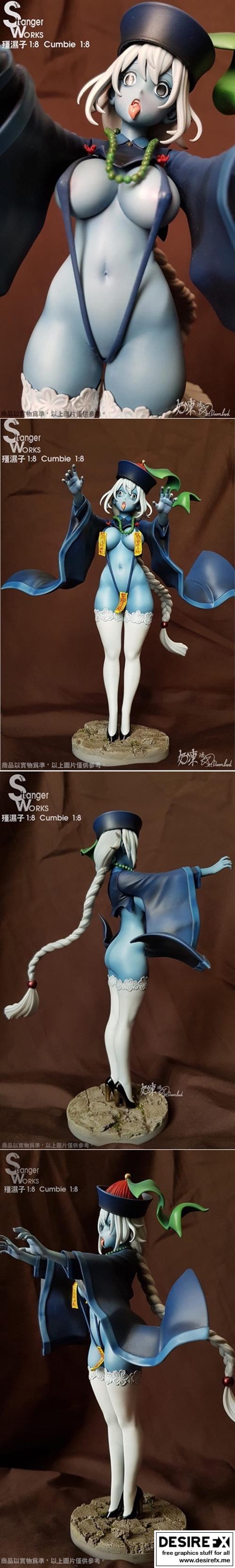 Milkshake X Strange Factory 神秘湿ko 3D打印模型|Stranger Works – Milkshake X Strange Factory Zombie Wetko – 3D Print Model STL