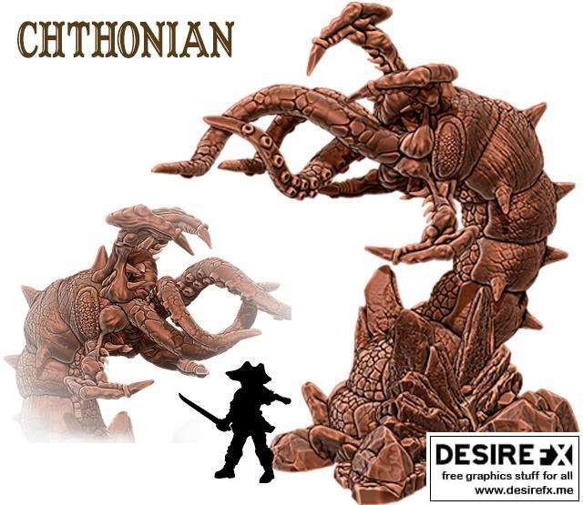地狱之息 3D打印模型|Chthonian – 3D Print Model STL