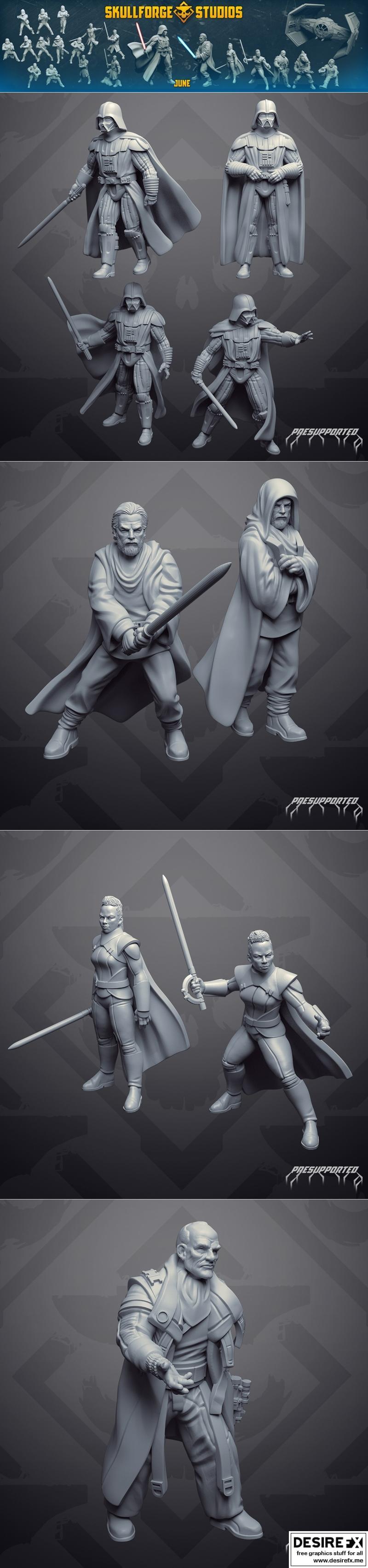 Skullforge Studios 2022年作品：3D打印模型STL集锦|Skullforge Studios June 2022 – 3D Print Model STL