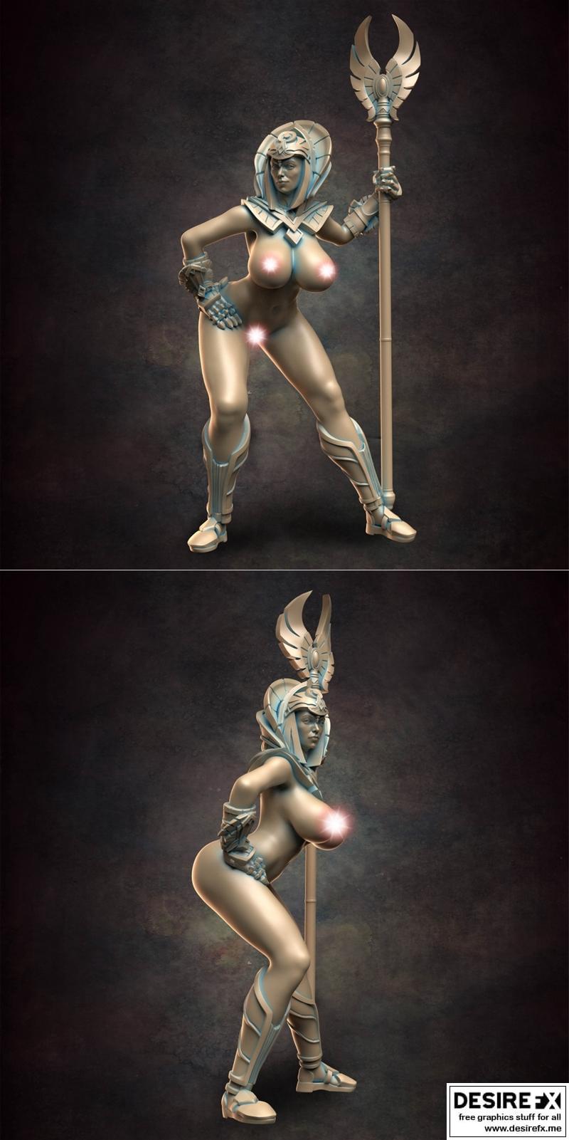 埃及女王3D打印模型 STL|Egypt Queen B NSFW – 3D Print Model STL