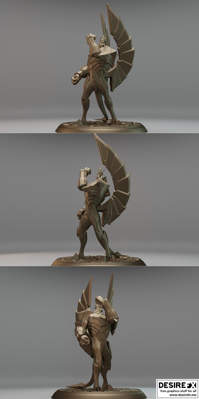 伽罗 - 英雄联盟 - 3D打印模型|Galio – League of Legends – 3D Print Model STL