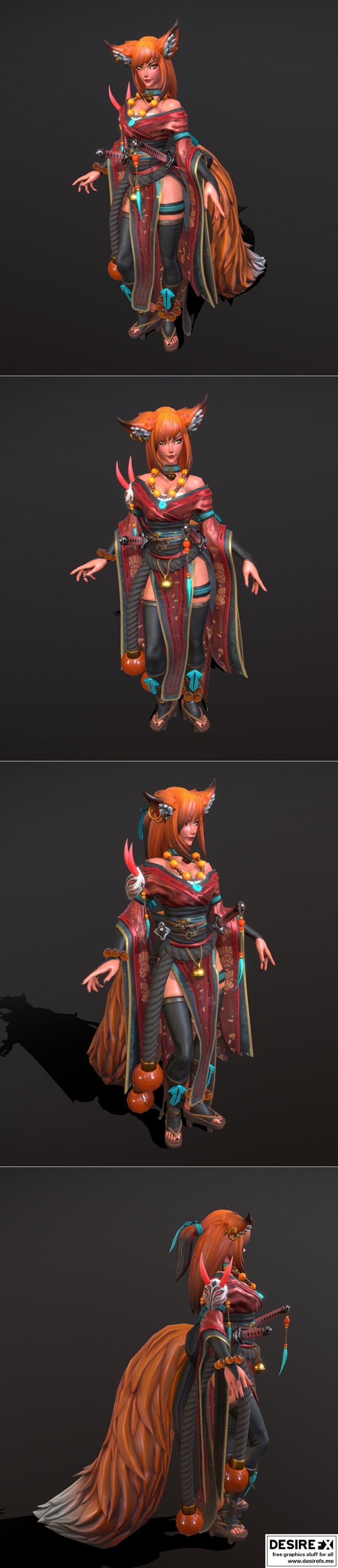 Kyoko 3D打印模型|Kyoko – 3D Print Model STL