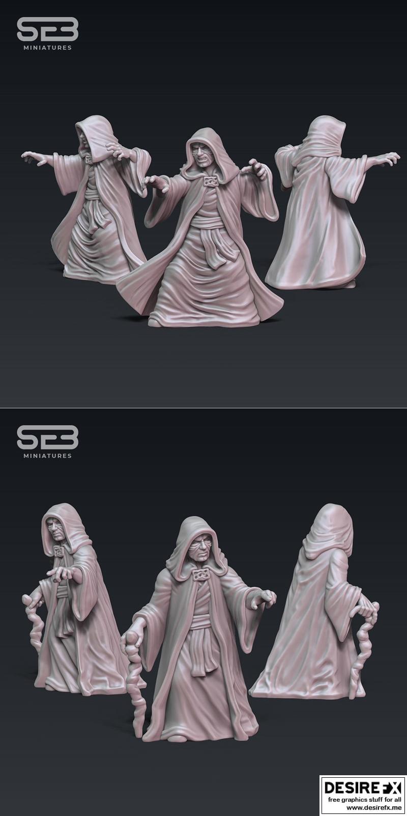 皇帝v1-2 - 动漫游戏3D打印模型|The Emperor v1-2 – 3D Print Model STL