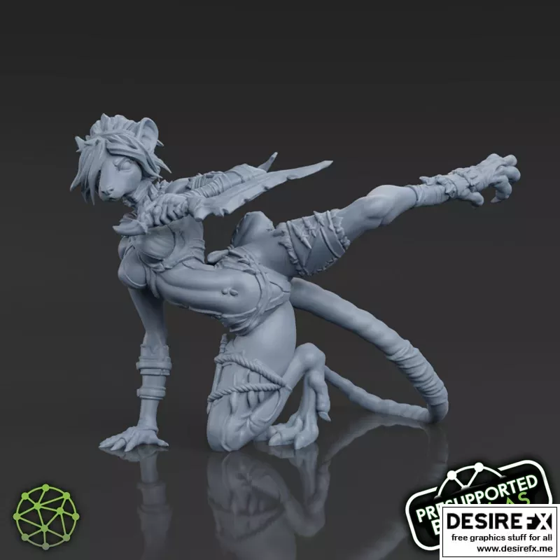 Kharynn，不竭之怒——3D打印模型|Kharynn, the Tireless Fury – 3D Print Model STL