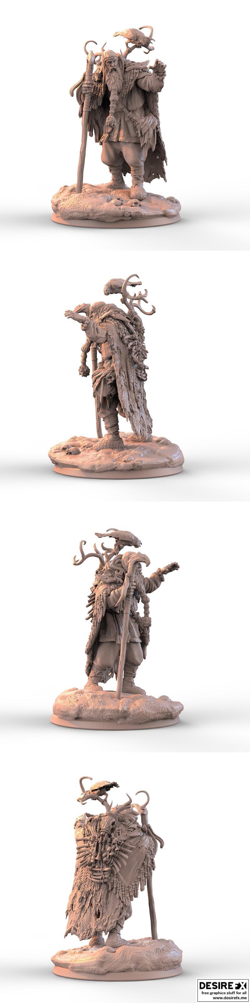 Volhv 3D打印模型|Alexei Konev – Volhv – 3D Print Model STL