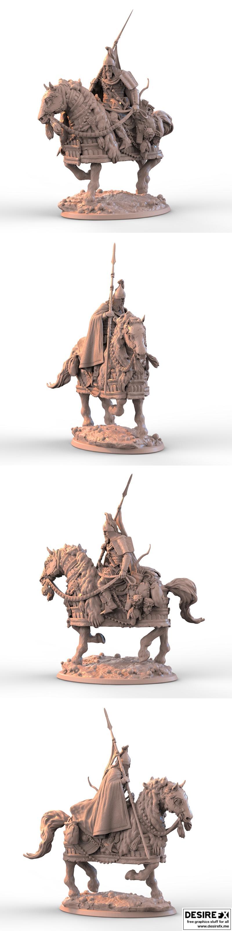 亚历克塞·孔涅夫 3D打印模型|Alexei Konev – Ruslan – 3D Print Model STL