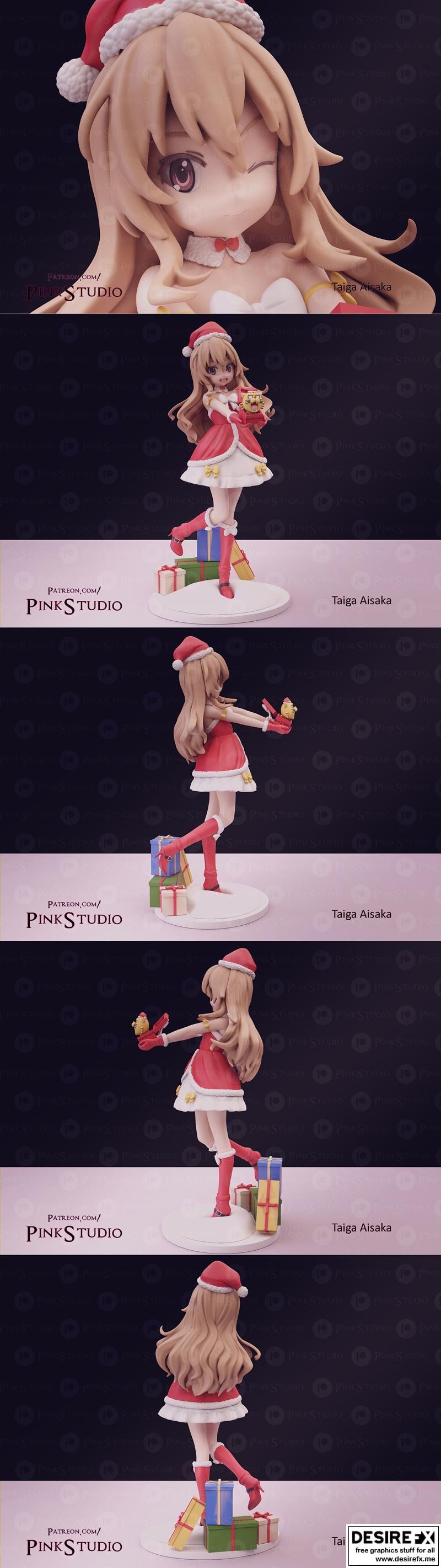 托尔adora - 阿滋卡 - 3D打印模型|Toradora – Taiga Aisaka – 3D Print Model STL