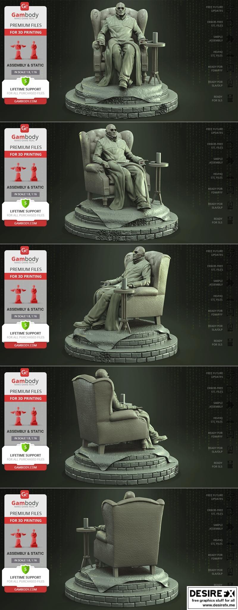 墨菲斯 - 3D打印模型 STL|Morpheus – 3D Print Model STL