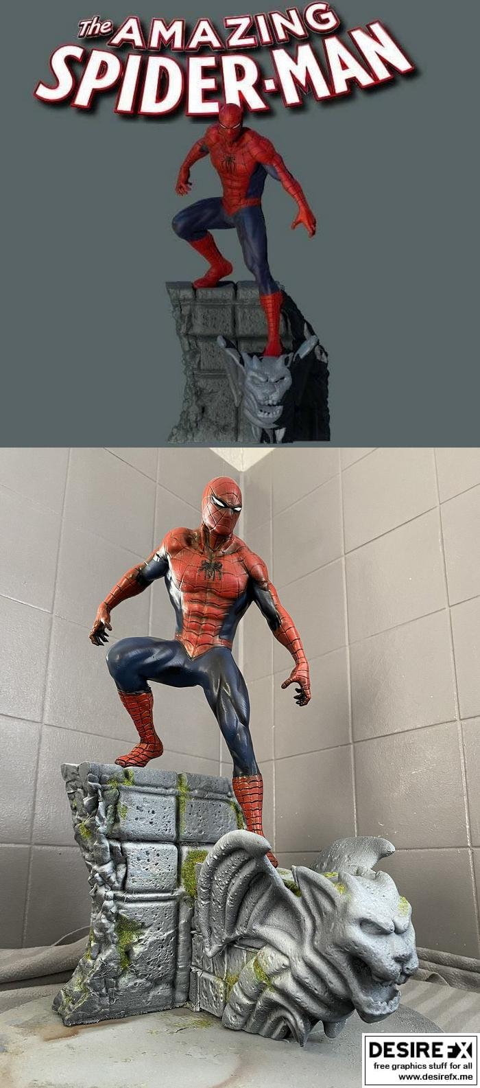 神奇蜘蛛侠 3D打印模型|The Amazing Spider-Man – 3D Print Model STL