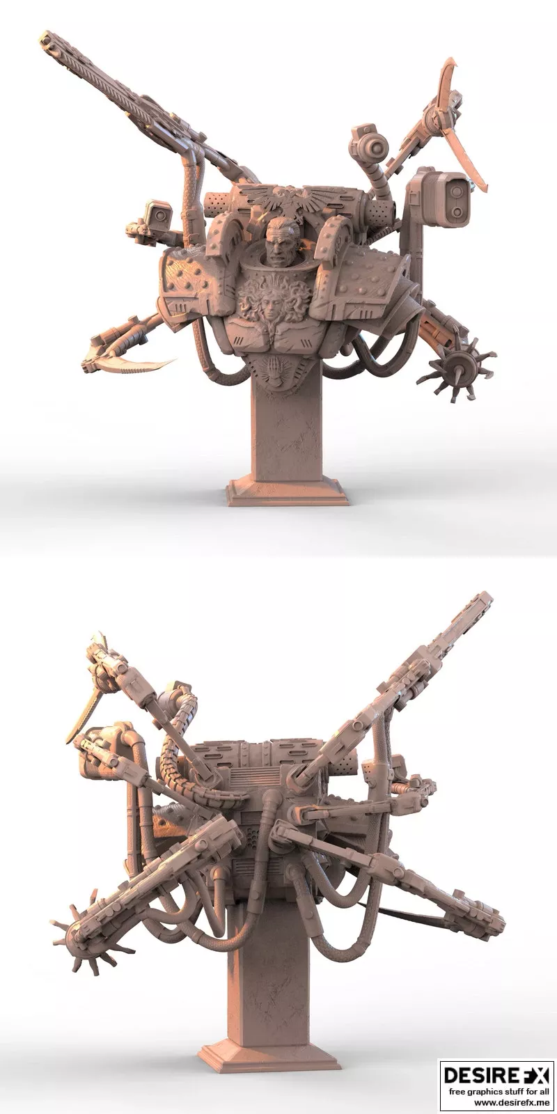 Ferrus Manus 3D打印模型|Ferrus Manus – 3D Print Model STL