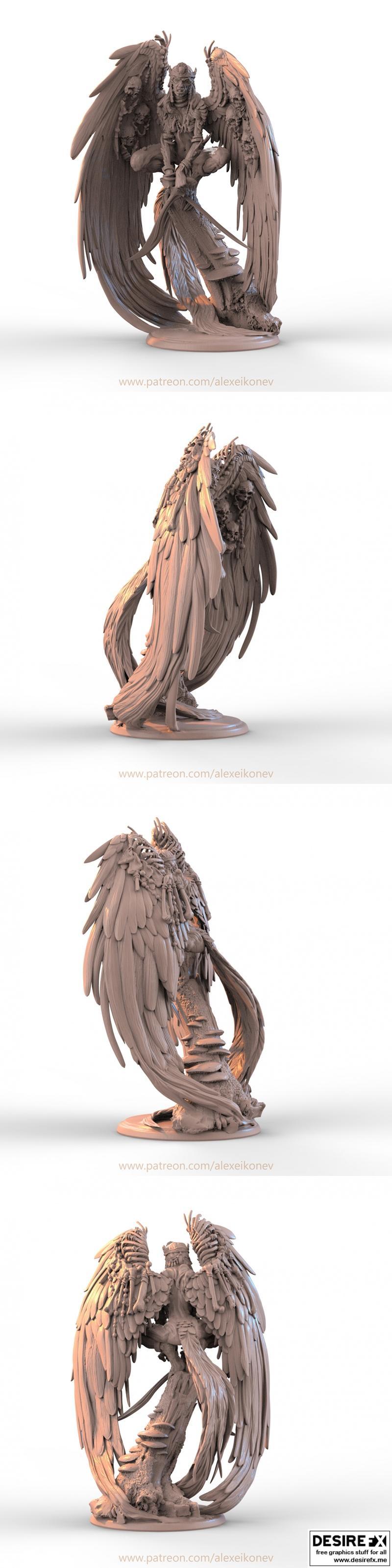 Alexei Konev 3D打印模型：Siren|Alexei Konev – Siren – 3D Print Model STL