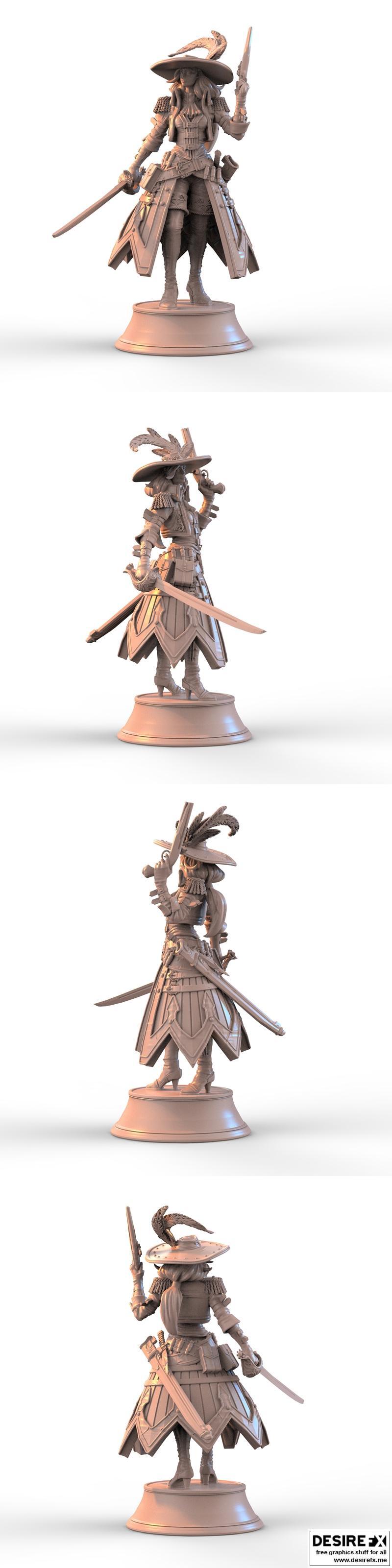 亚历克斯·孔涅夫——女巫猎人——3D打印模型|Alexei Konev – Witch Hunter – 3D Print Model STL