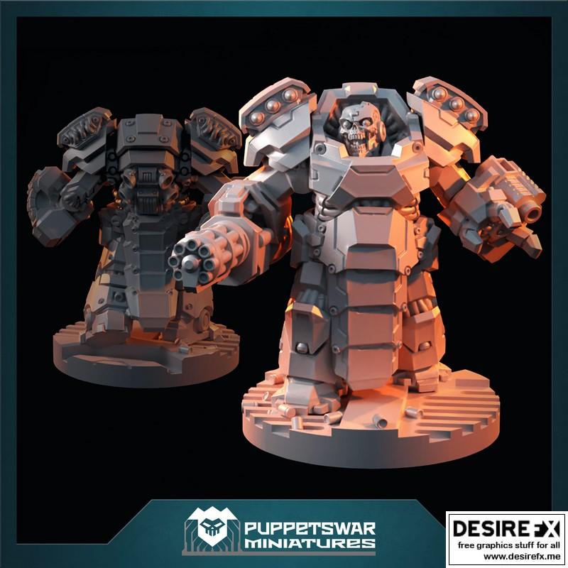 傀儡战争-戈利亚特毁灭者-3D打印模型|Puppetswar – Goliath The Destroyer – 3D Print Model STL
