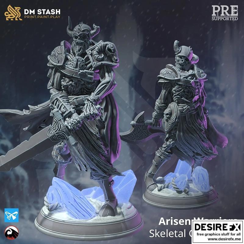 崛起的战士——3D打印模型|Arisen Warriors – 3D Print Model STL