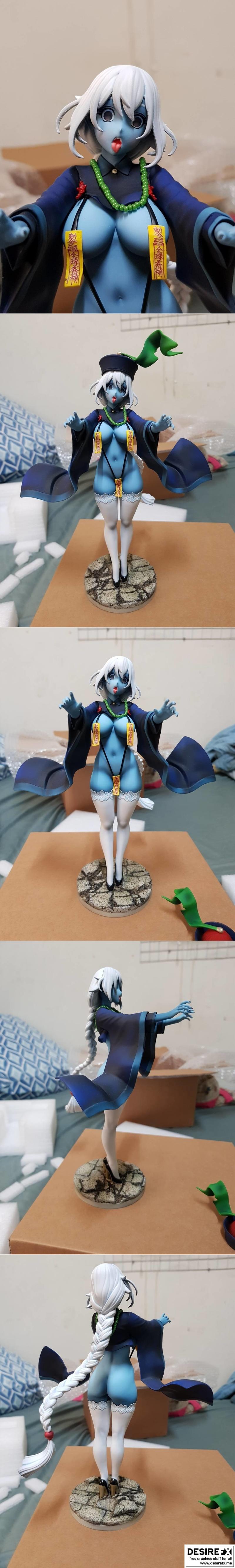 刘星wan 3D打印模型|Zombie Girl Liu Xing Wan – 3D Print Model STL
