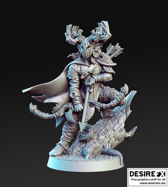 Sureflight – 3D打印模型：动漫游戏角色立体模型|Sureflight – 3D Print Model STL