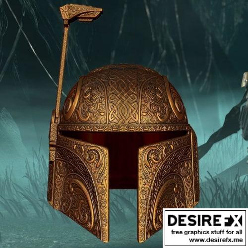 Mando 3D打印模型|Helmet Mando – 3D Print Model STL