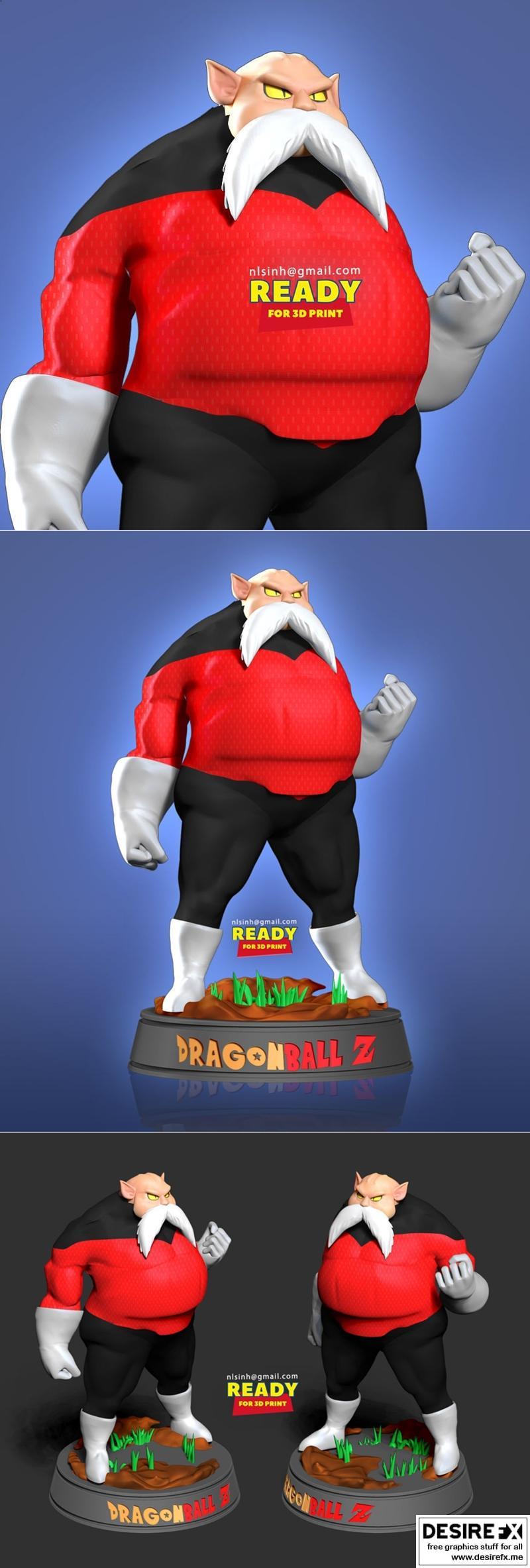 Toppo - Dragon Ball 3D打印模型|Toppo – Dragon Ball Fanart – 3D Print Model STL