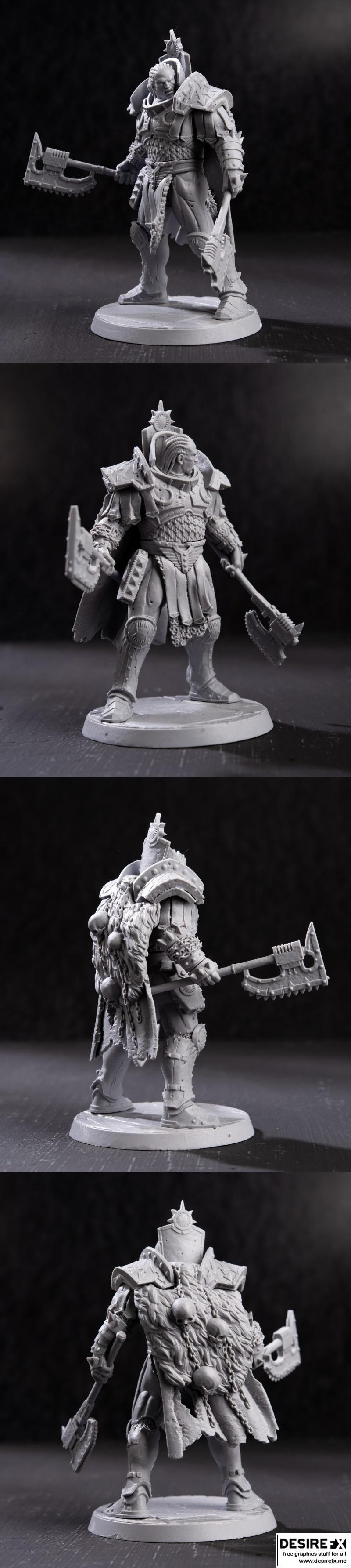 Space Legats - 死亡战士 - 3D打印模型|Space Legats – Gladiator – 3D Print Model STL