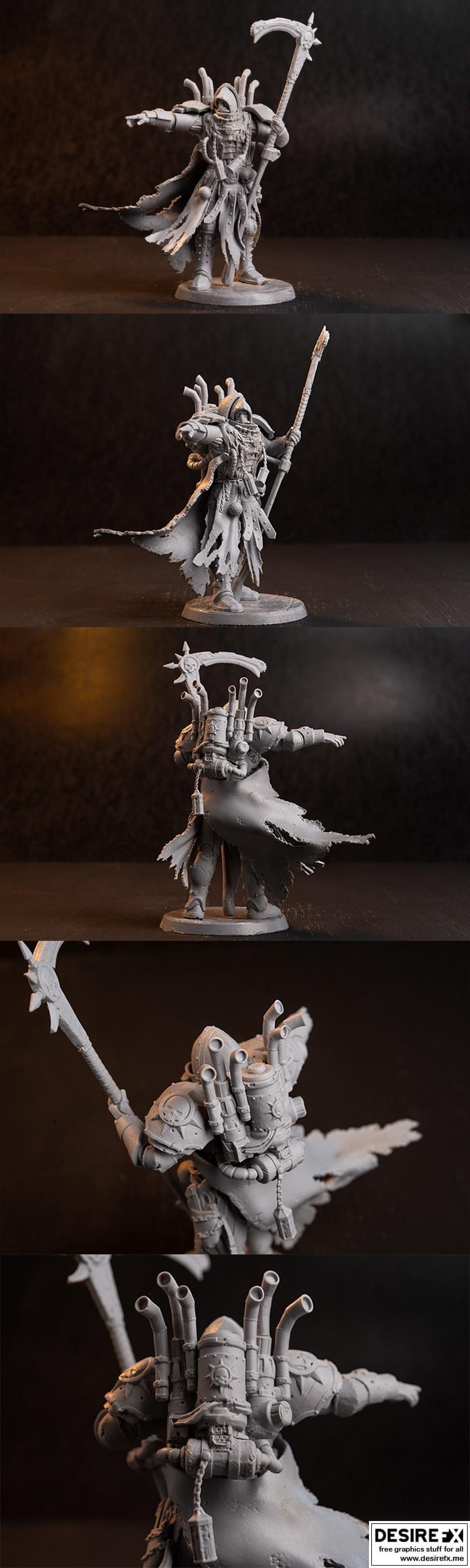 Space Legats - 死灵降临 - 3D打印模型|Space Legats – Deathbringer – 3D Print Model STL