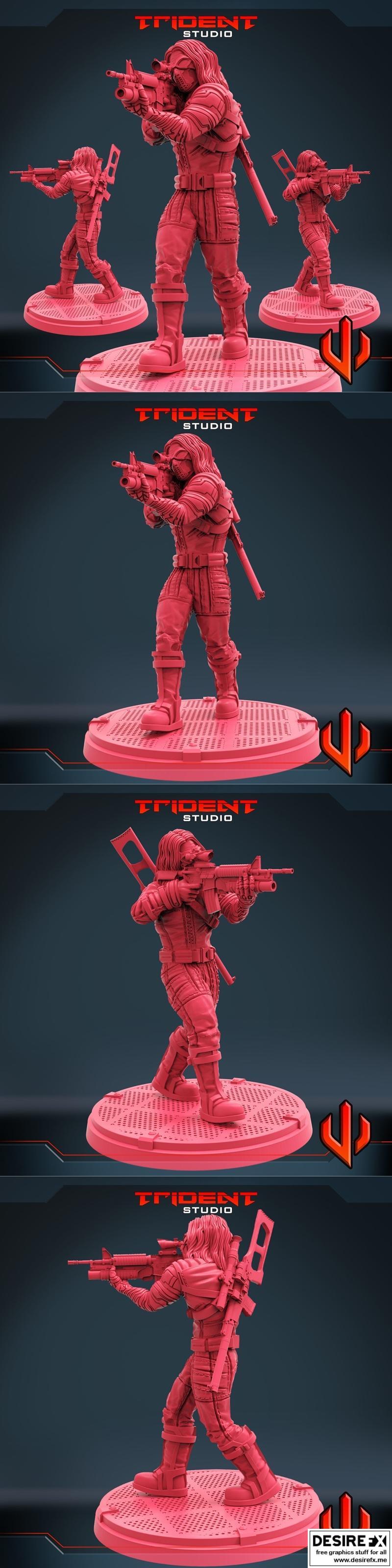 夏日兵士 3D打印模型|Summer Soldier – 3D Print Model STL