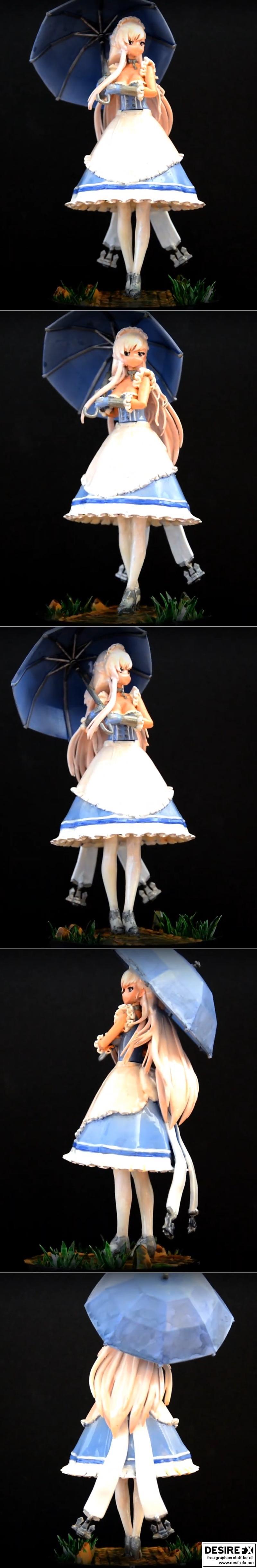 贝尔法斯特 - Azur Lane - 3D打印模型|Belfast – Azur Lane – 3D Print Model STL