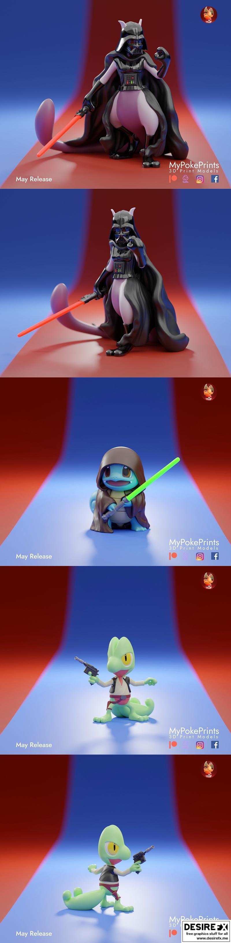 星球大战日 – 3D打印模型 – 原力战士|Star Wars Day – 3D Print Model STL