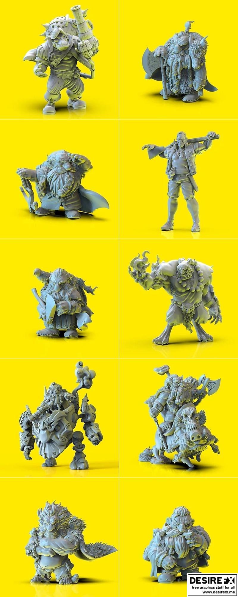 Durgin Paint Forge Pack 2 3D打印模型包|Durgin Paint Forge Pack 2 – 3D Print Model STL