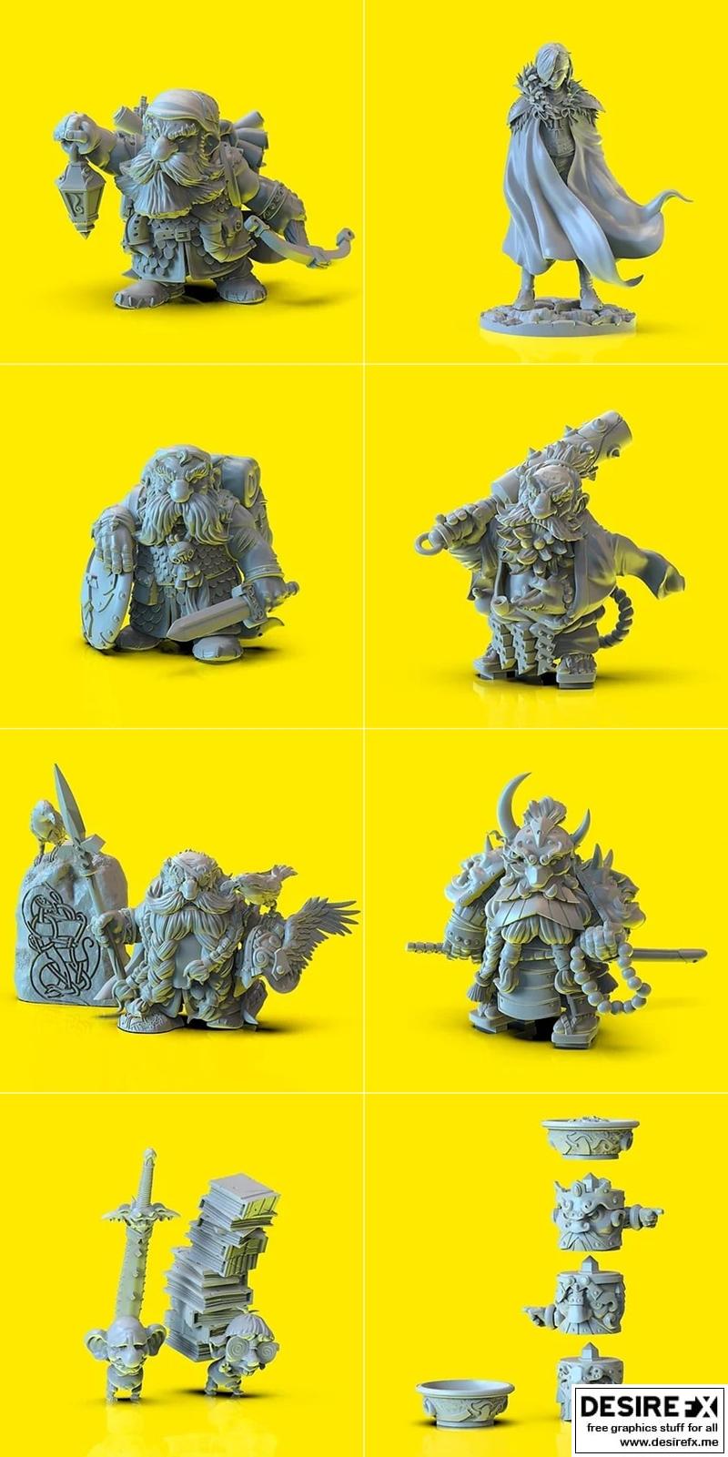 Durgin Paint Forge Pack 2 3D打印模型包|Durgin Paint Forge Pack 2 – 3D Print Model STL