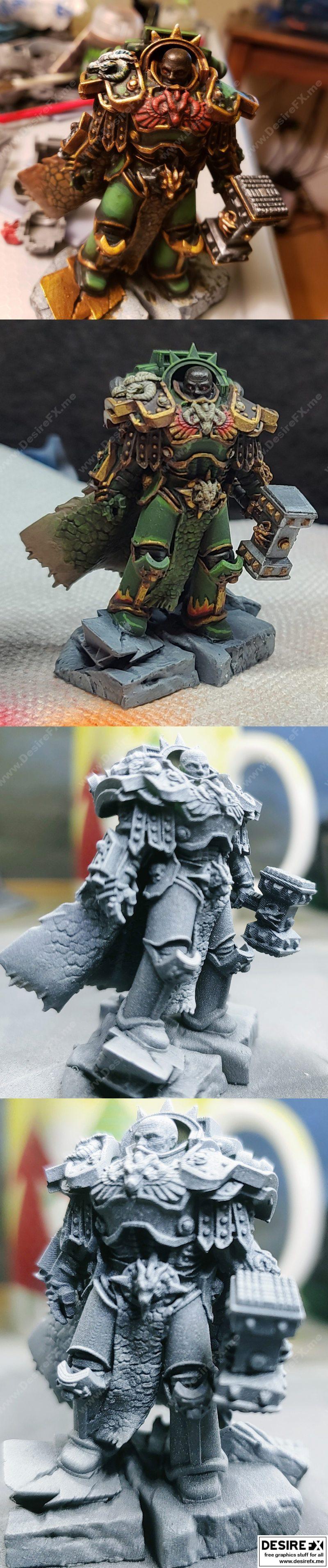 vulkan的龙之王——3D打印模型|Vulkan the Lord of Drakes – 3D Print Model