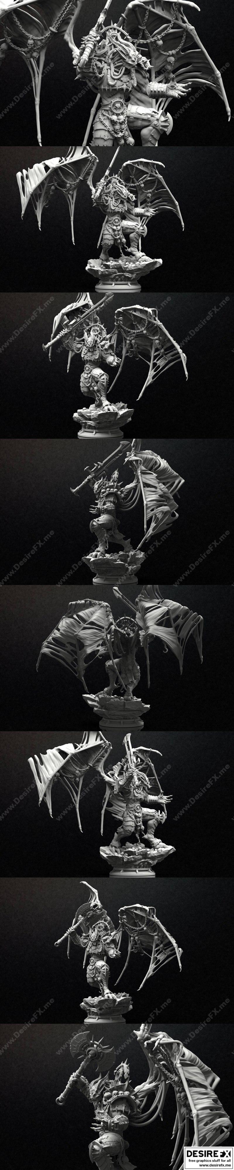 血之恶魔 3D打印模型|The Blood Daemon – 3D Print Model