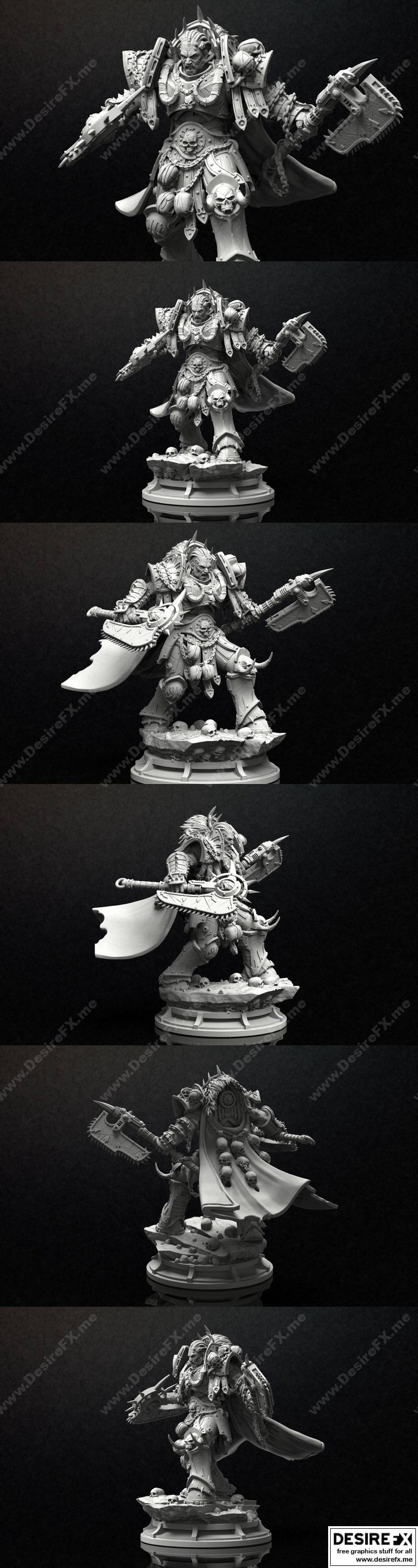 红天使——3D打印模型|The Red Angel – 3D Print Model