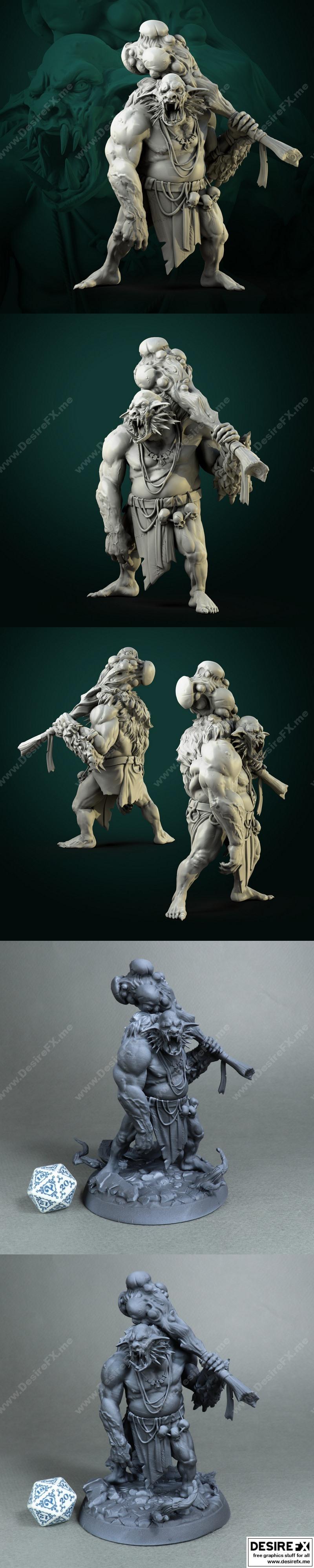 白狼酒馆——古洛克弗莫里安——3D打印模型|White Werewolf Tavern – Gloock Fomorian – 3D Print Model