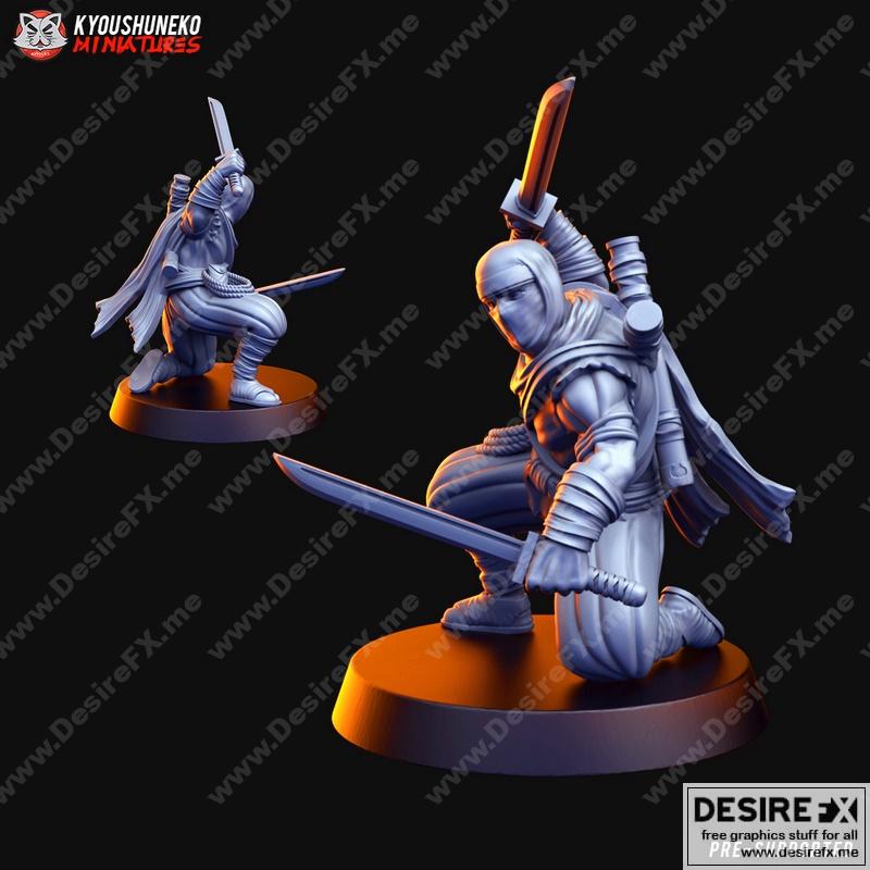 Ninja Unit 4 3D打印模型|Ninja Unit 4 – 3D Print Model