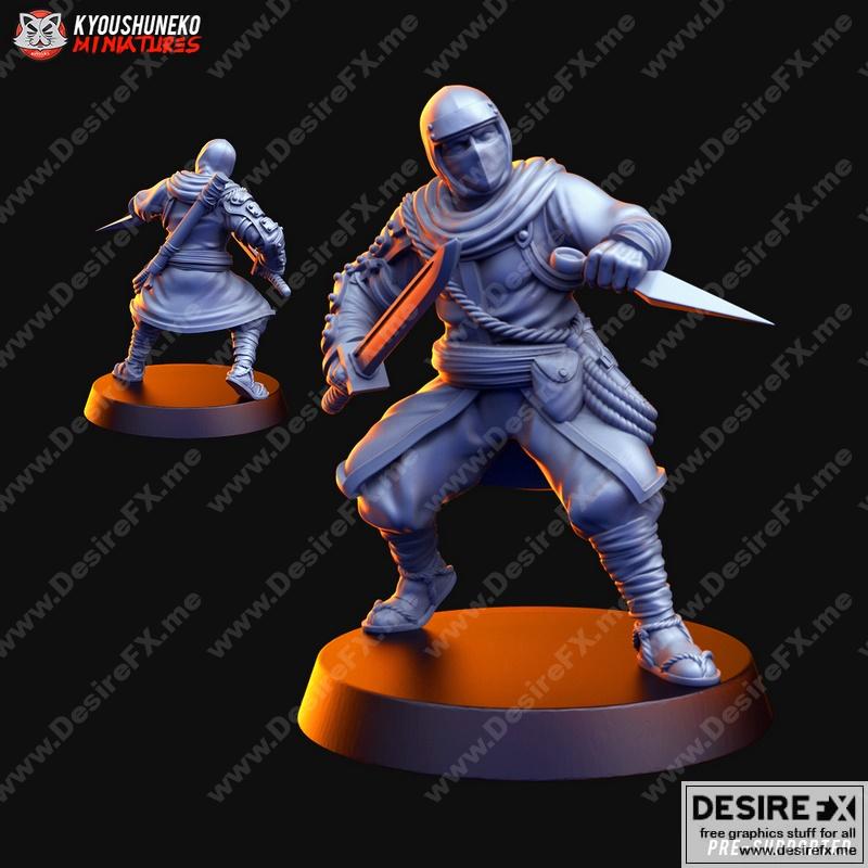 Ninja Unit 3 3D打印模型|Ninja Unit 3 – 3D Print Model