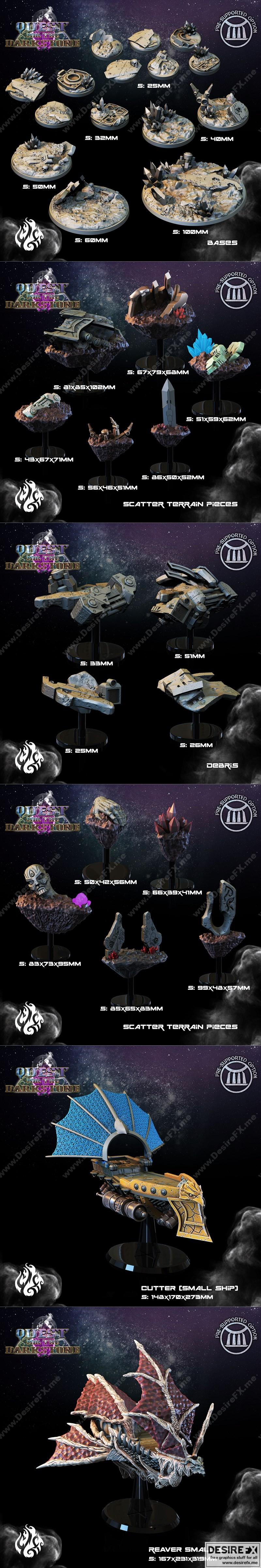 暗黑石寻踪：Crippled God Foundry 3D打印模型|Crippled God Foundry – Quest for the Darkstone October 2022 – 3D Print Model STL