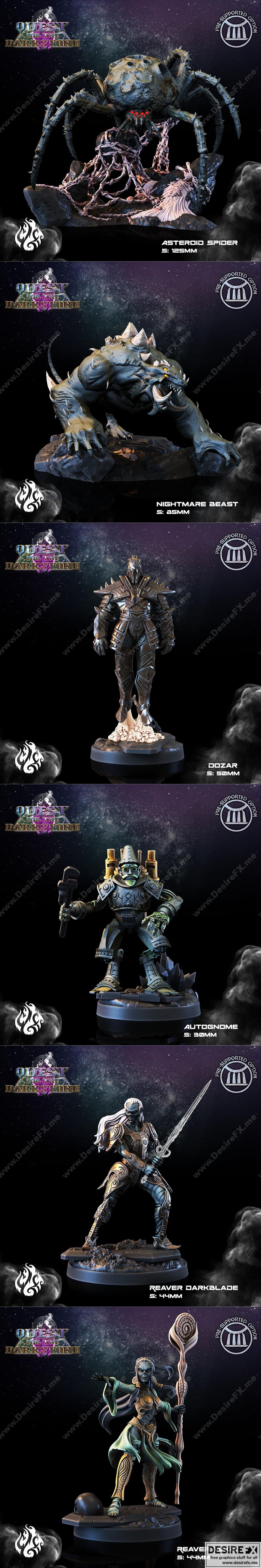 暗黑石寻踪：Crippled God Foundry 3D打印模型|Crippled God Foundry – Quest for the Darkstone October 2022 – 3D Print Model STL
