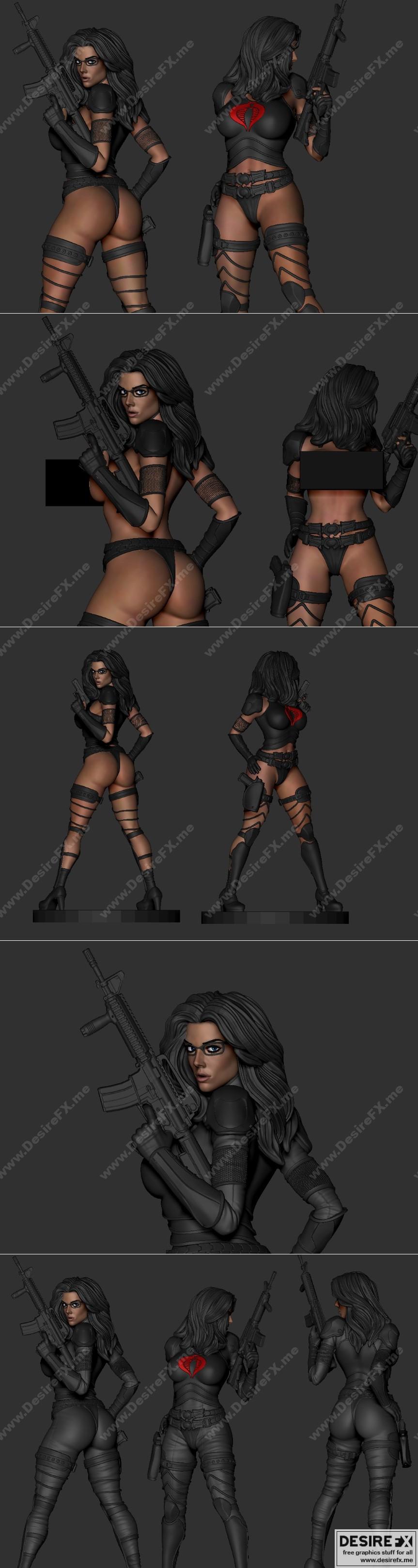 吉奥乔·巴罗内萨 3D打印模型|Gi Joe Baronesa – 3d print model