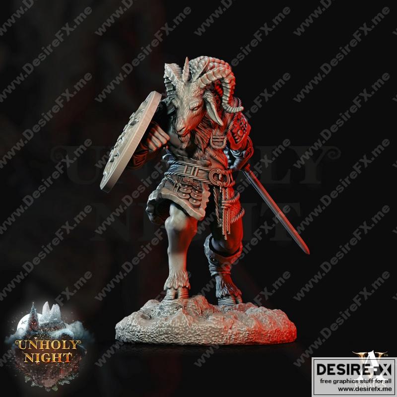 Goatmen 3 3D打印模型|Goatmen 3 – 3D Print Model