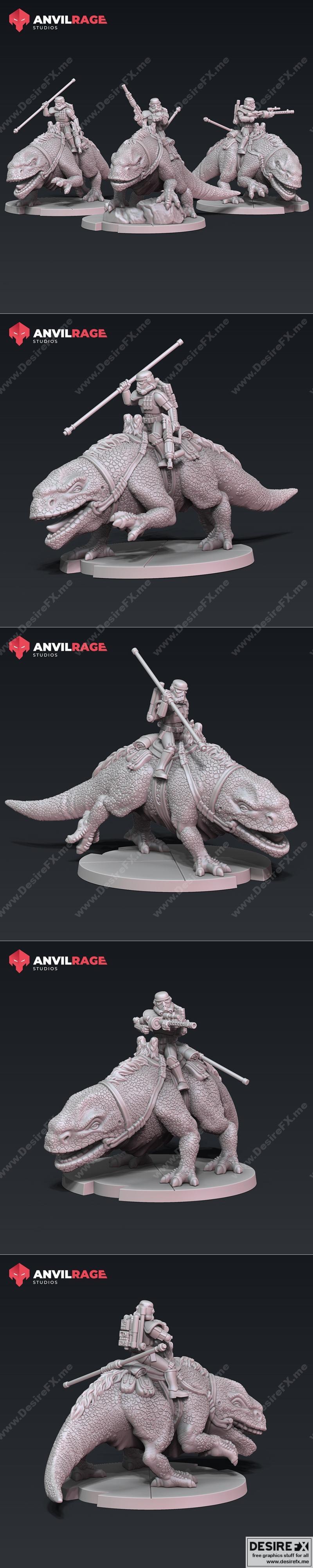 风暴骑兵——3D打印模型|Stormsoldiers Cavalry – 3D Print Model STL