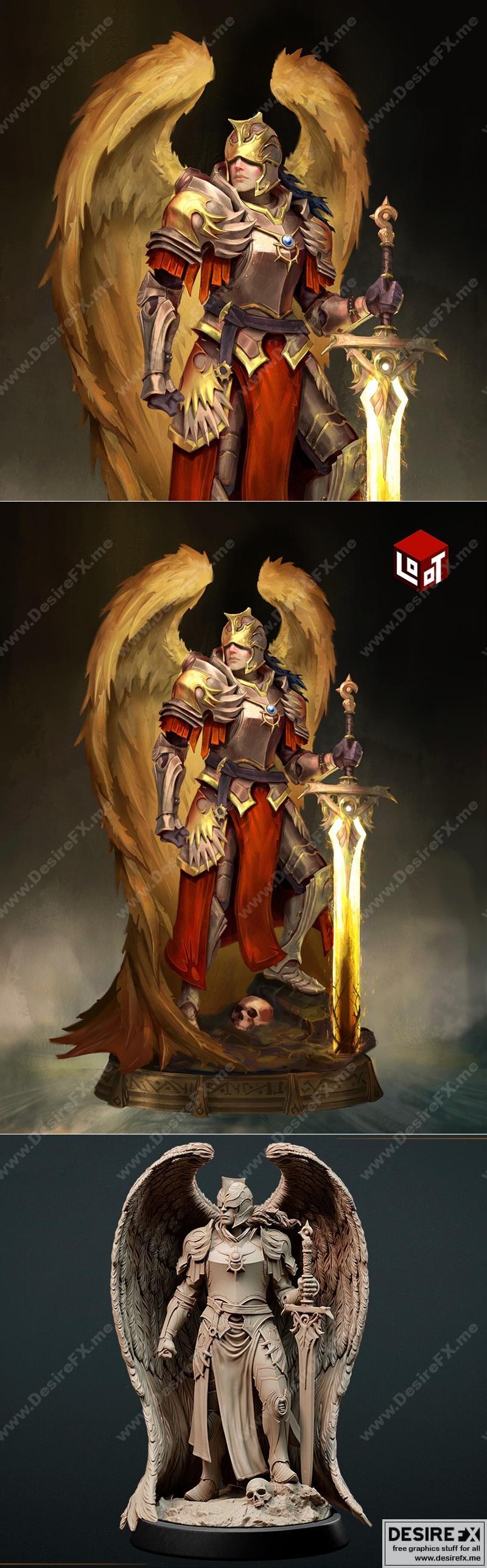 Cadriel 烈焰之光 3D打印模型|Cadriel Burning Light – Loot Studios – 3D Print Model STL