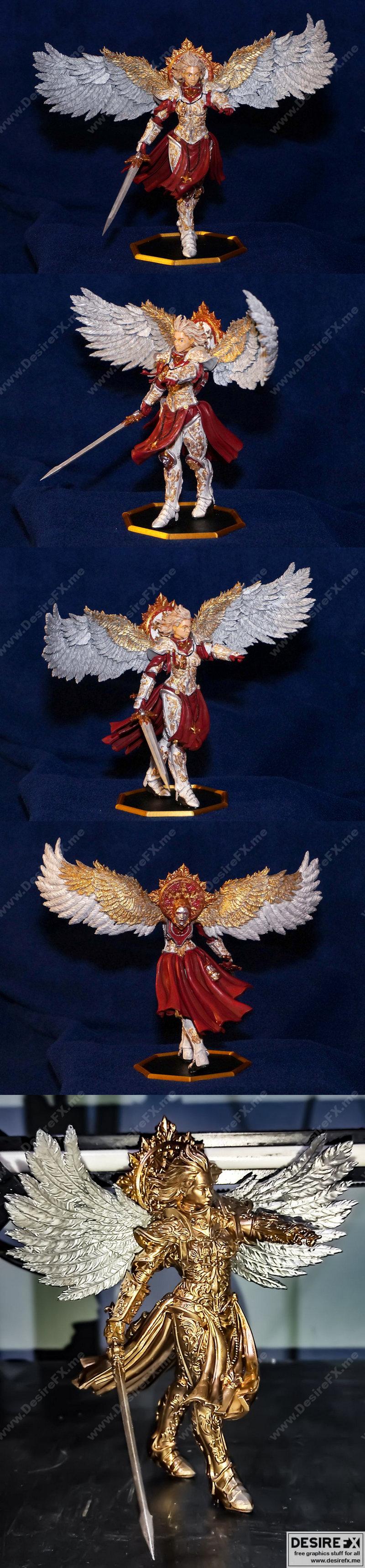 圣徒降临：3D打印动漫角色模型|Living Saint – 3D Print Model