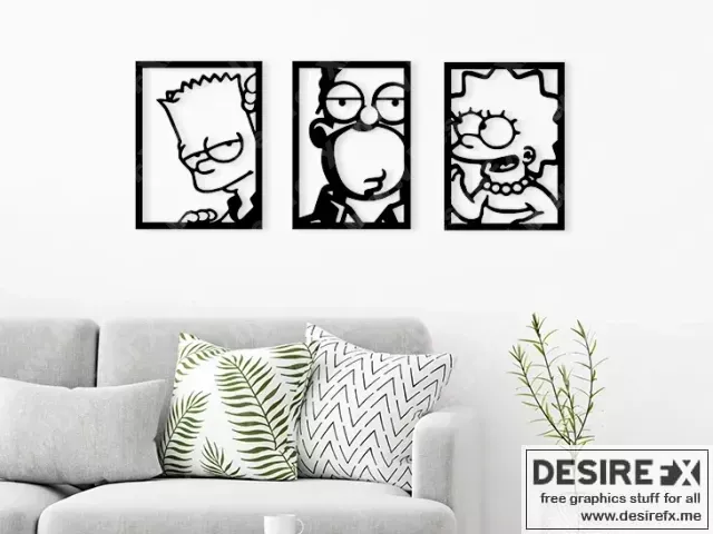 辛普森家庭 3D打印模型 STL|Simpsons – 3D Print Model STL