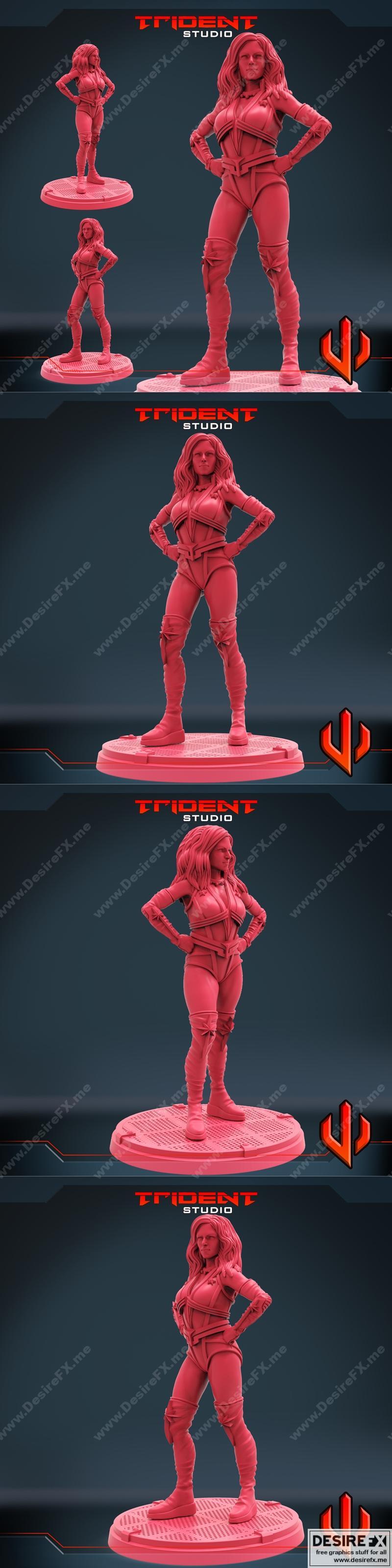 Trident Studios – 星光（星亮）3D打印模型|Trident Studios – Starlight (Starbright) – 3D Print Model STL