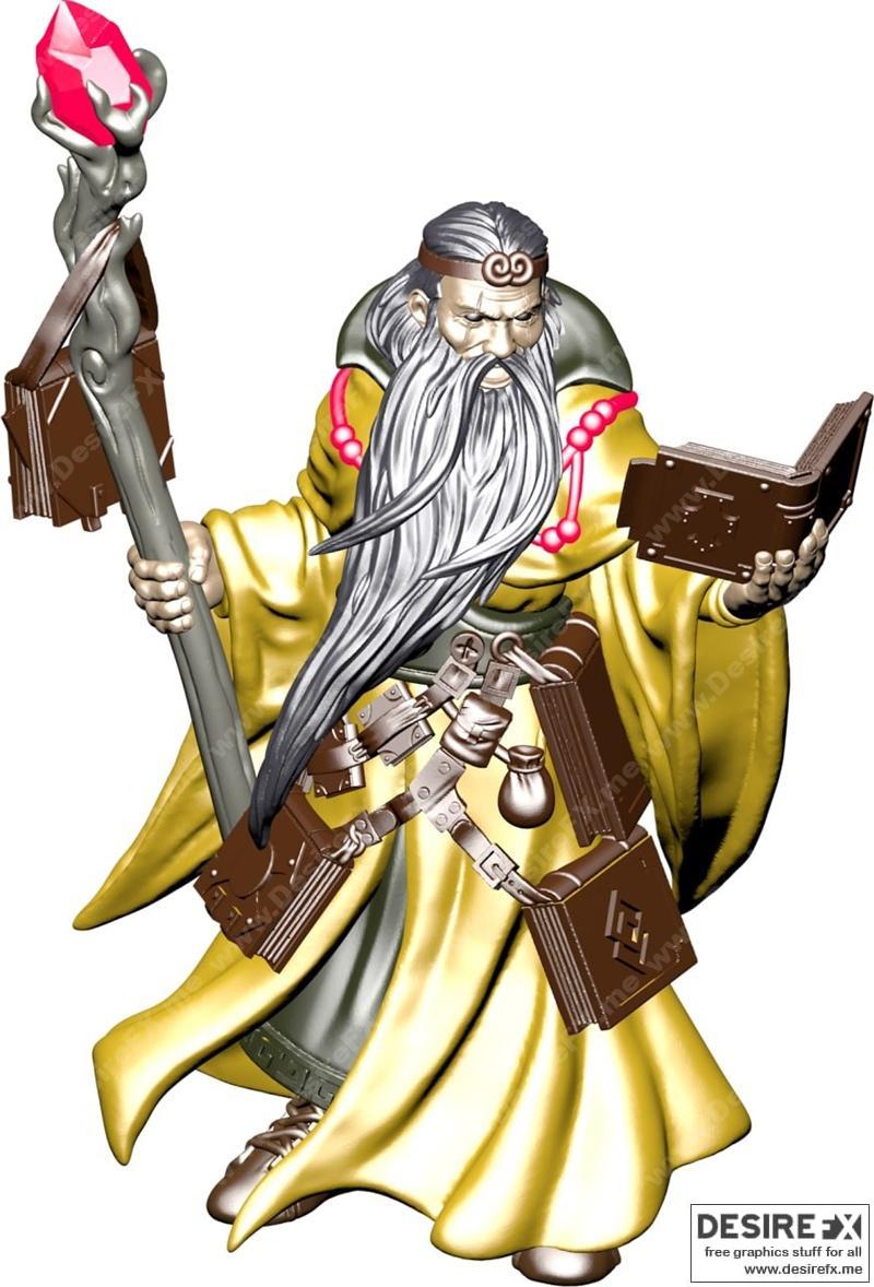 法师 - 3D打印模型 STL|Sorcerer – 3D Print Model STL