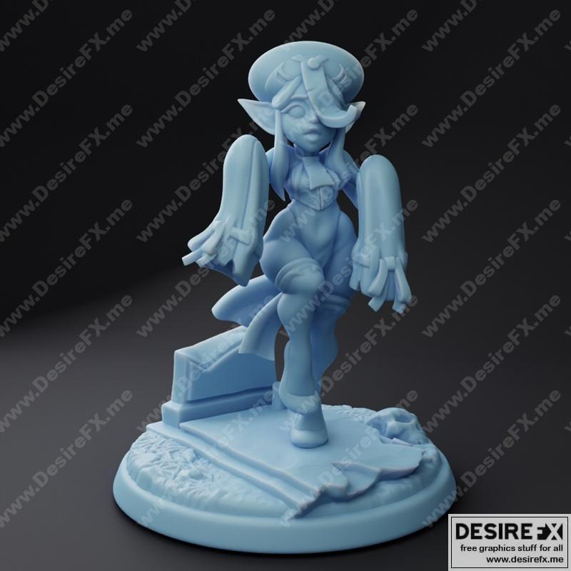 鬼怪僵尸 3D打印模型|Goblin Jiangshi – 3D Print Model STL
