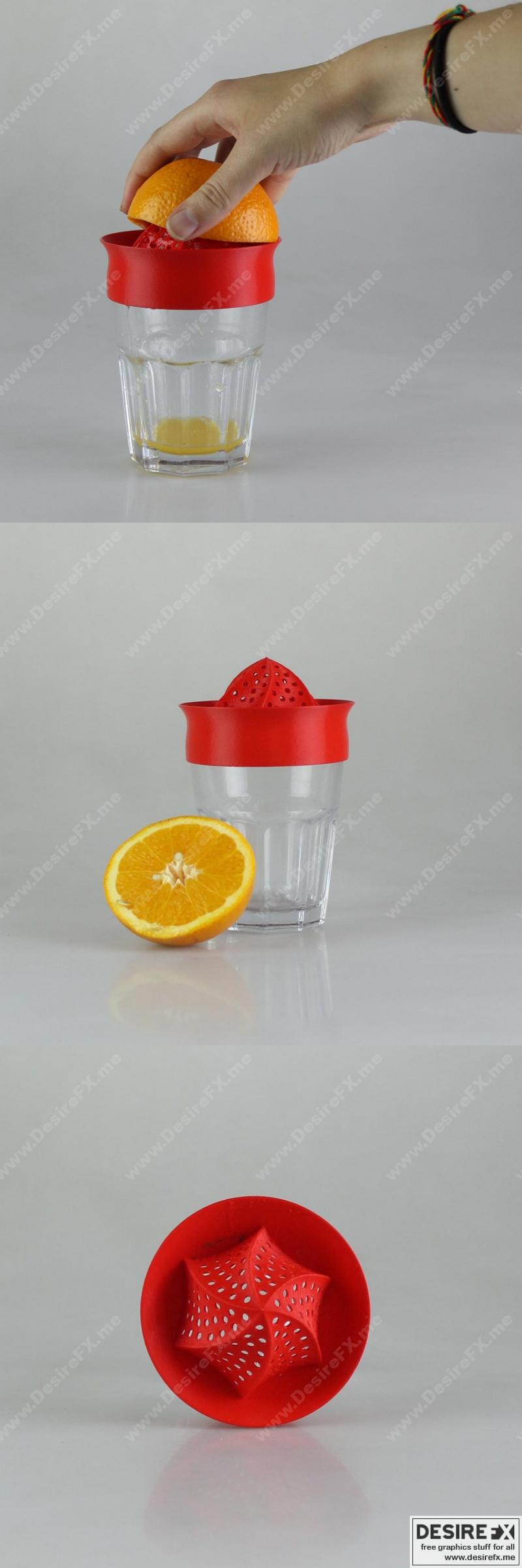 3D打印模型：果汁少女|Juicer – 3D Print Model