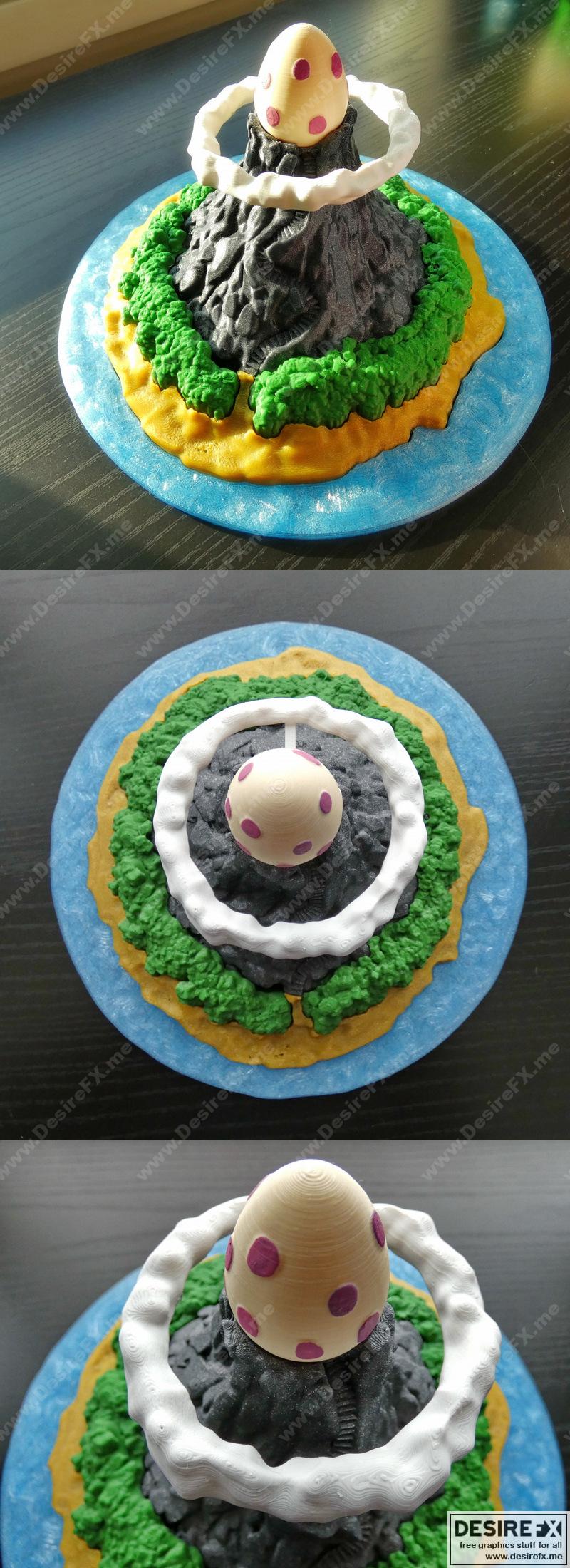 科霍林岛3D打印模型|Koholint Island – 3D Print Model