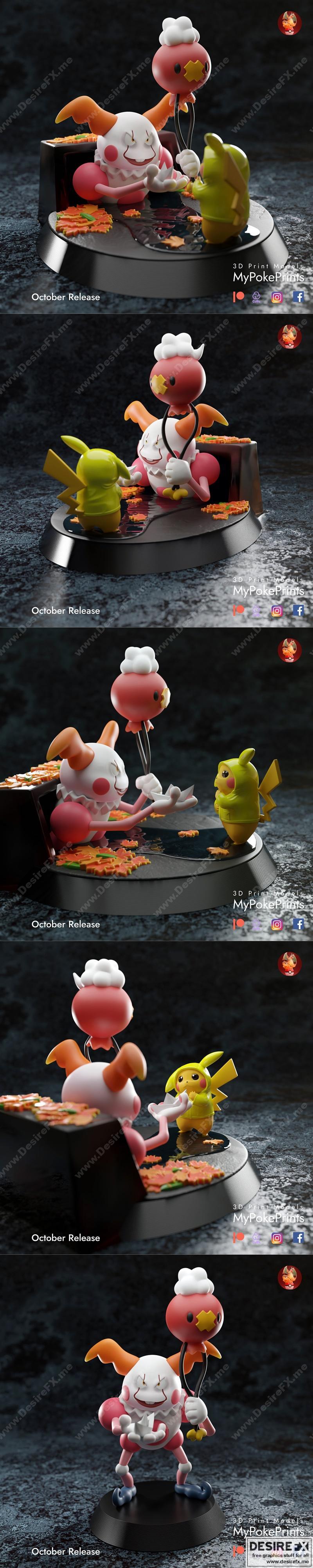 IT Mime – 3D打印模型：动漫角色立体造型|IT Mime – 3D Print Model STL