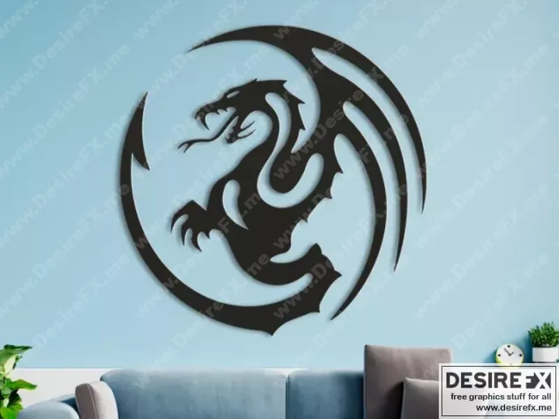 龙族传说 3D打印模型|Dragon – 3D Print Model STL